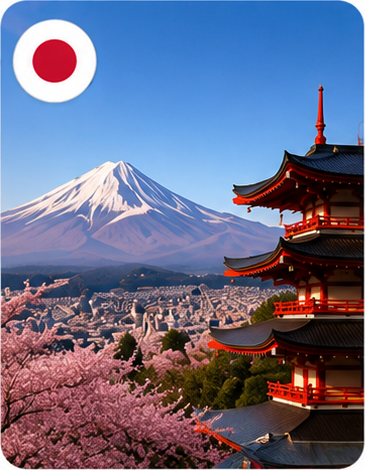 Japan visa destination